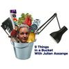 9 Things In A Bucket With Julian Assange